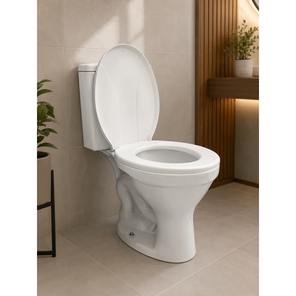 Assento Sanitário Confortável Oval Alta Durabilidade Universal Fácil Instalação Tradicional