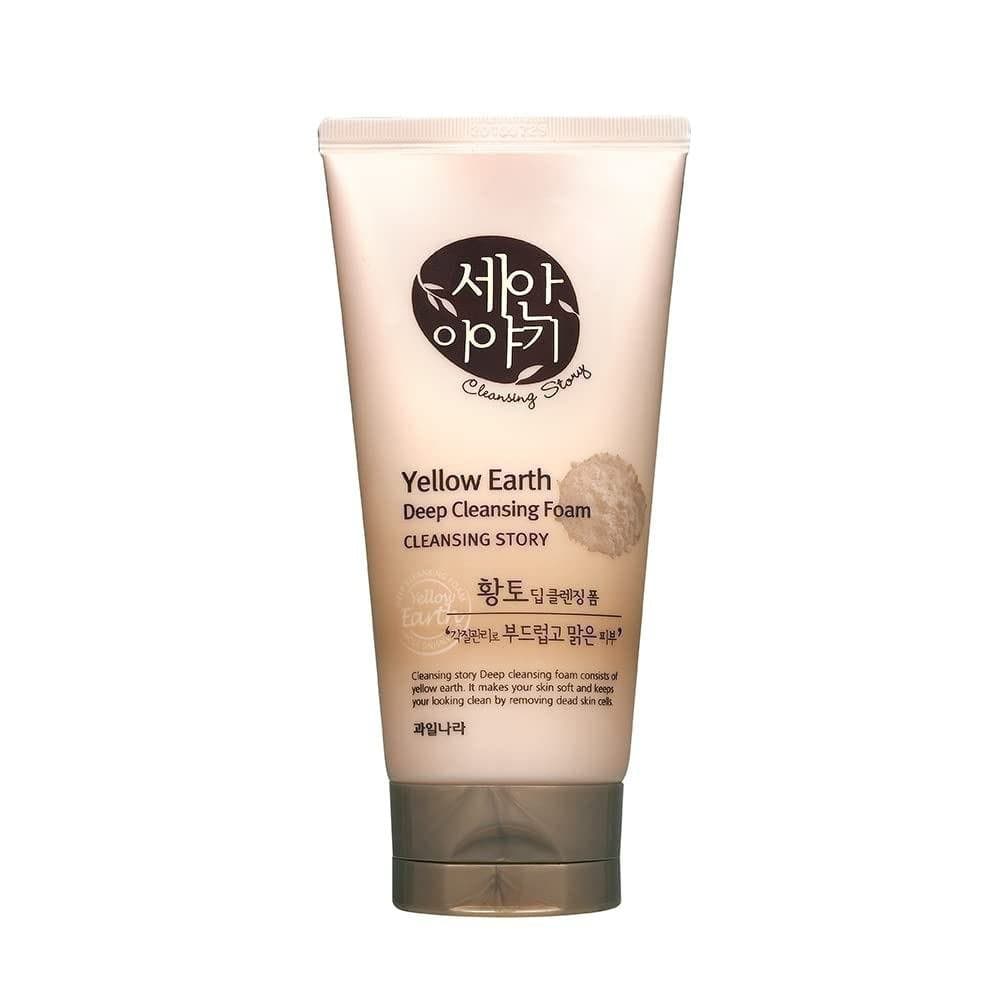 Kwailnara Cleansing Story Espuma de Limpeza Facial Profunda Natural - Argila Amarela ZDRZ