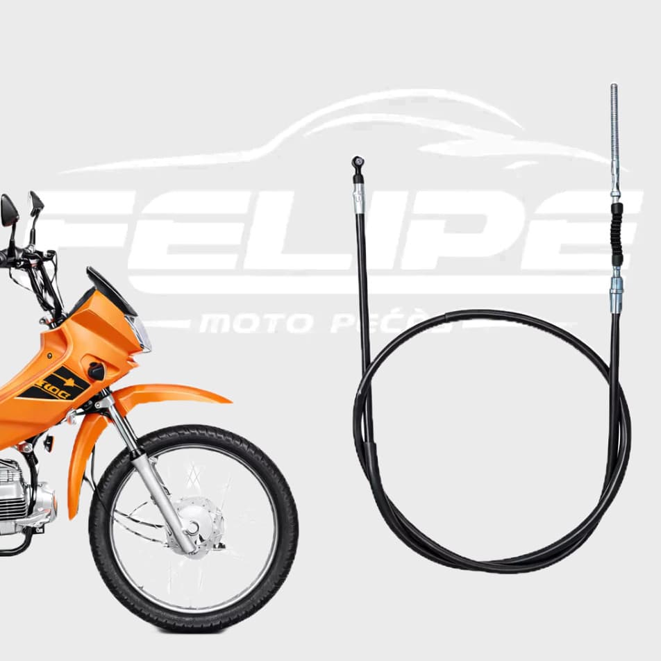 Cabo de Freio Dianteiro Compatível com HONDA POP 100  2007 a 2012