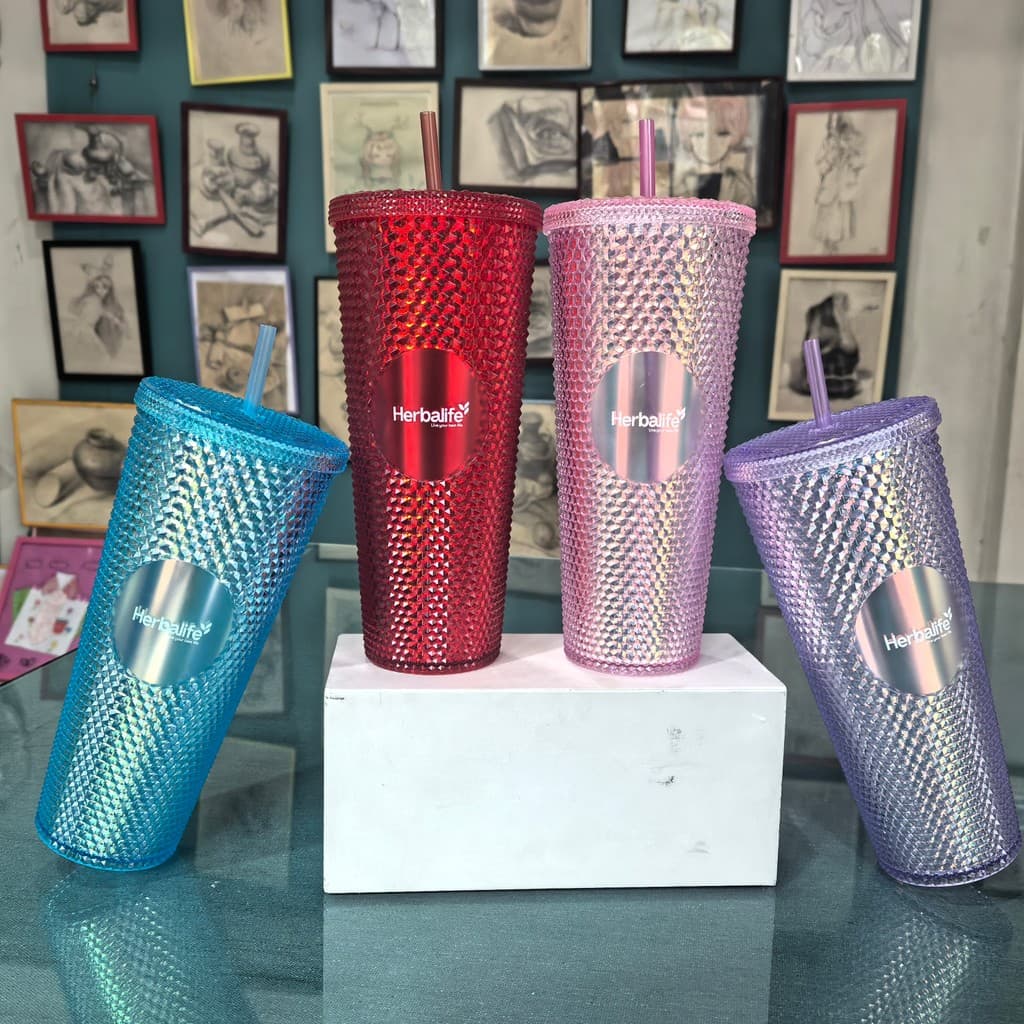 Combolai Milkshake Shaker copo esportes portátil copo de água copo de palha proteína em pó Fitness acessível copo herbas