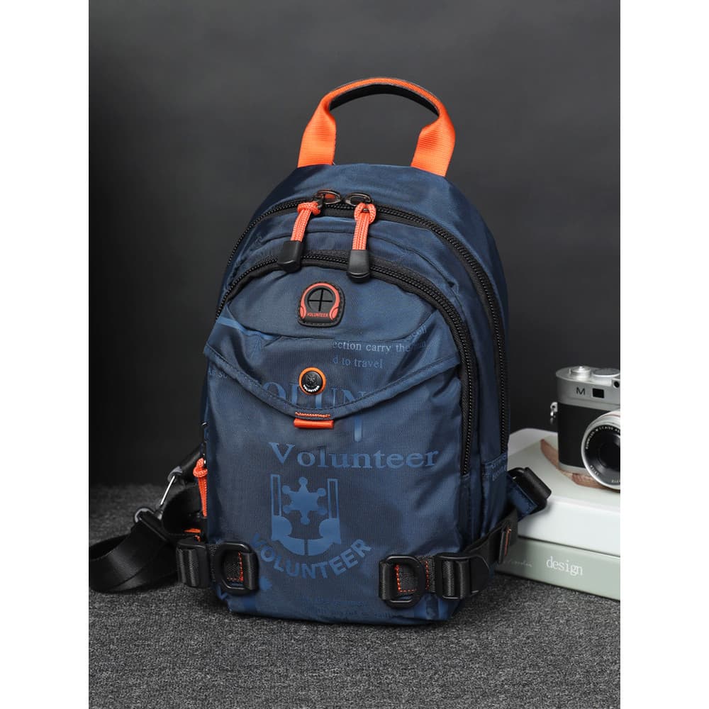 Mini mochila leve de dupla utilização, mochila pequena esportiva à prova d'água, bolsa de viagem para homens e mulheres,