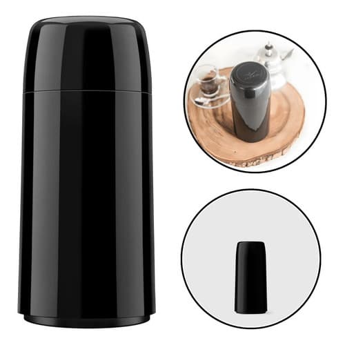 Garrafa Térmica Firenze Mini 250ml Preta Invicta Preto Preto