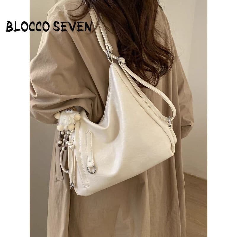 Bolsa Casual Versátil De Grande Capacidade Para Mulheres , crossbody Elegante , Multifuncional