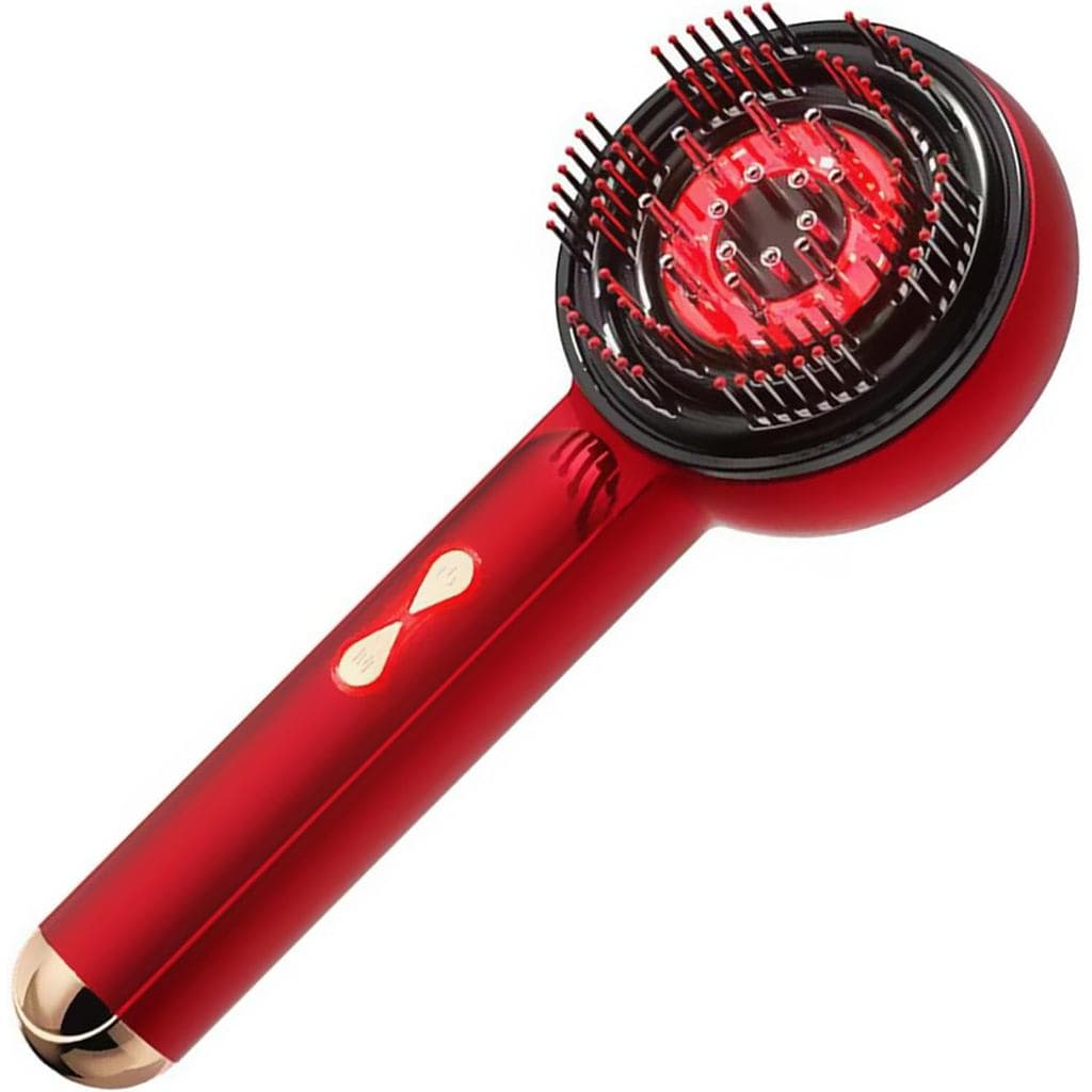 Massageador Elétrico de Couro Cabeludo 3 em 1 com Aplicador de Óleo Capilar, Escovas Massageadoras Recarregáveis, Imperm