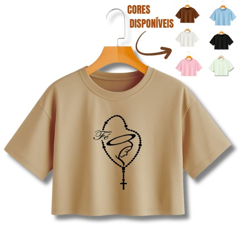 BLUSA CROPPED LANÇAMENTO TERÇO RODEIO PROMOÇÃO