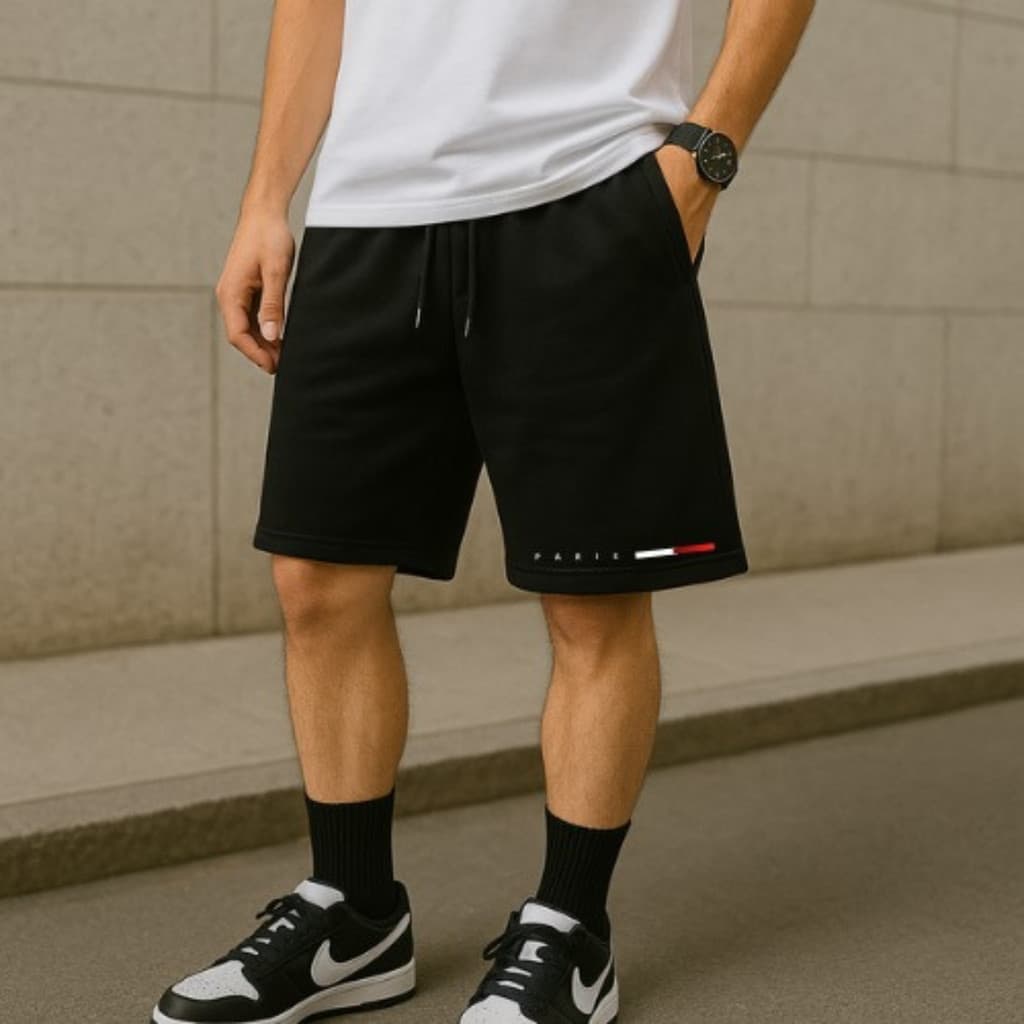 Bermuda Short Praia Masculino Moletom Casual Moletinho Academia Treino Shorts