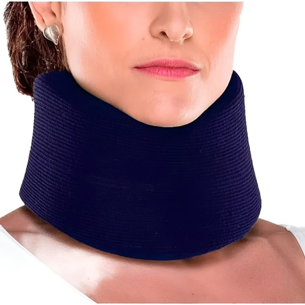 Colar Cervical de Espuma Noturno Chantal Azul