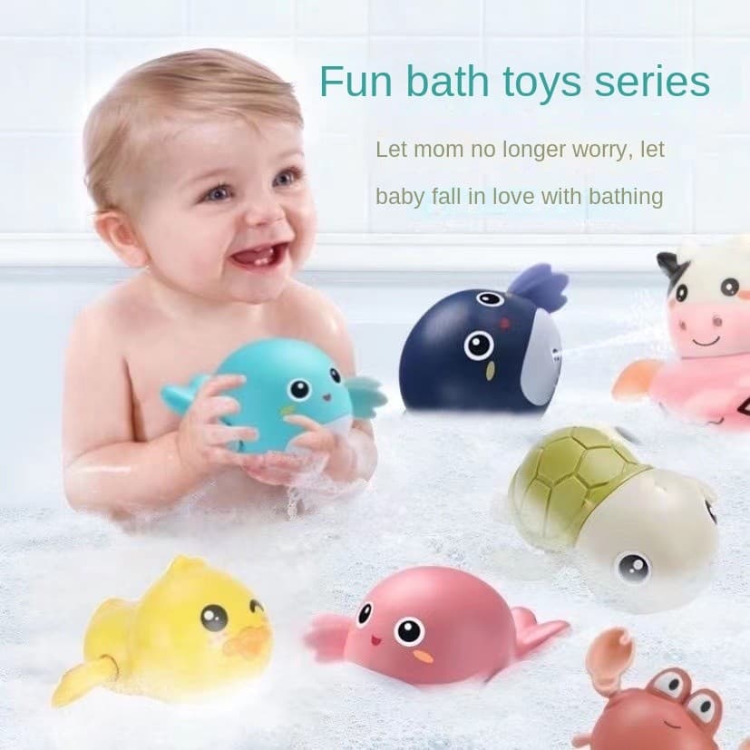Brinquedo De Banho Para Bebê Tartaruga/Banheira Piscina Crianças