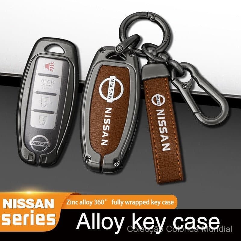 Nova Capa de Chave de Carro para Nissan Liga de Zinco Rogue Altima Maxima Sentra X Trail Patrol Murano Pathfinder Armada