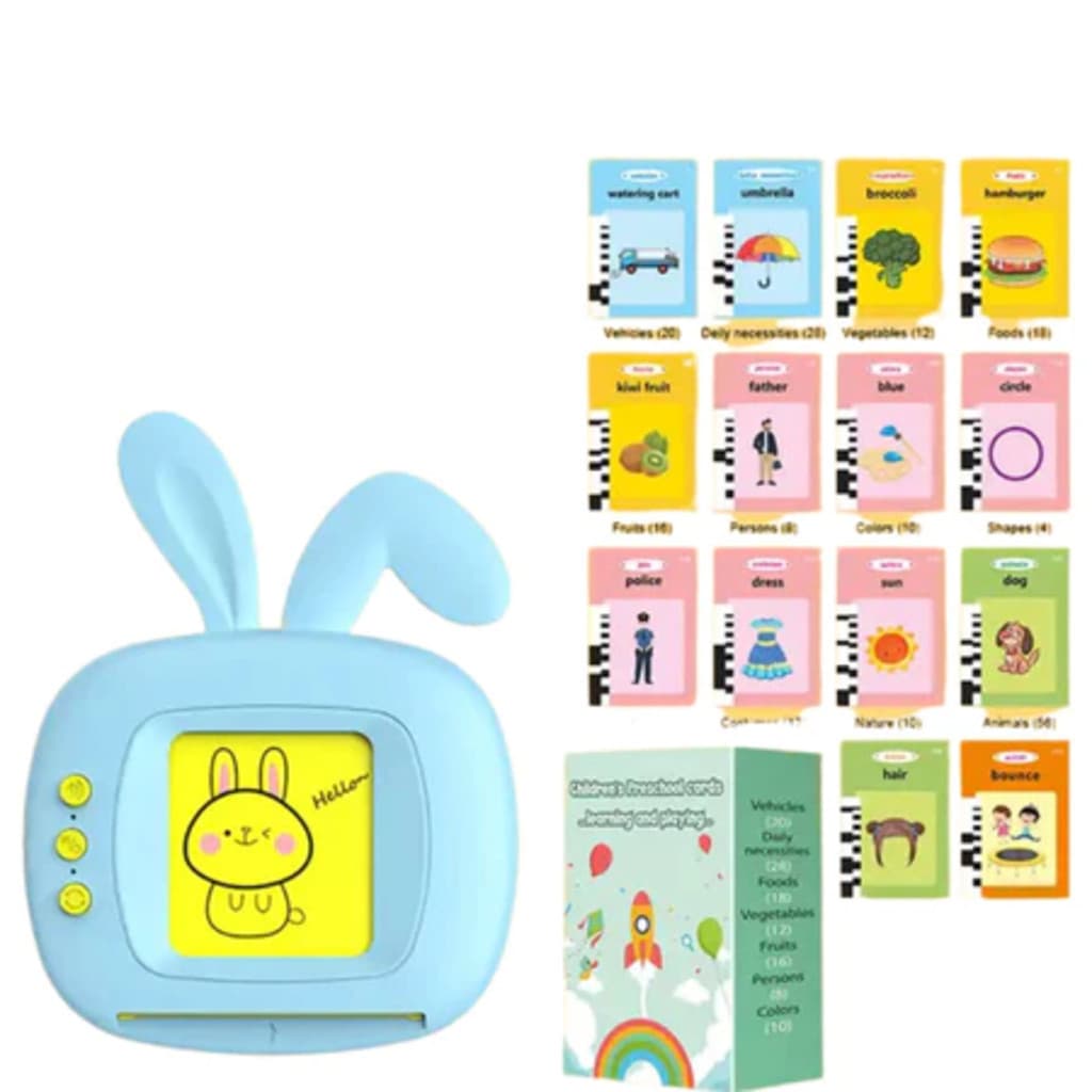 Cartão Infantil Brinquedo Discurso Inglês Português Dino Apraxia Autismo Alfabetização