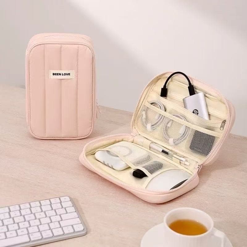 Organizador De Cabos E Eletrônicos - Bolsa Portátil Viagem