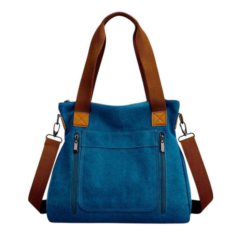 BOLSA FEMININA mY EK CASUAL - LINHA RETRÔ - BLUE