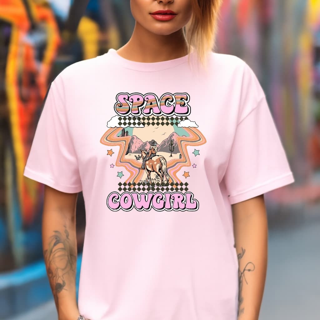Camiseta Feminina Cowgirl Rodeo Boiadeira 100% Algodão Premium Top Envio Imediato