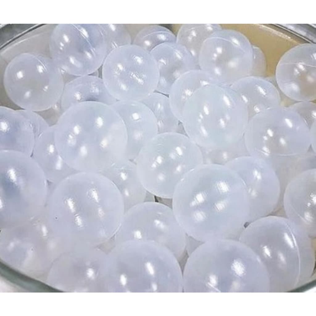 Saco Bolinhas Para Piscina 100 Unidades Transparente