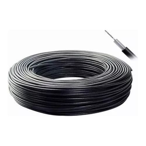 Cabo Coaxial Rg58 Flexível 50 Ohms 90% Malha Rolo 20mts