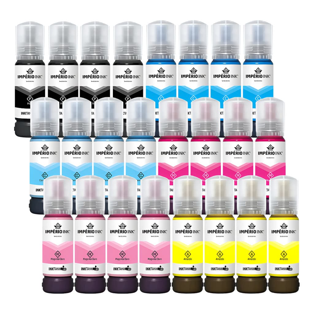 Kit 24 Tinta Para Epson L8050 L18050 70ml T574