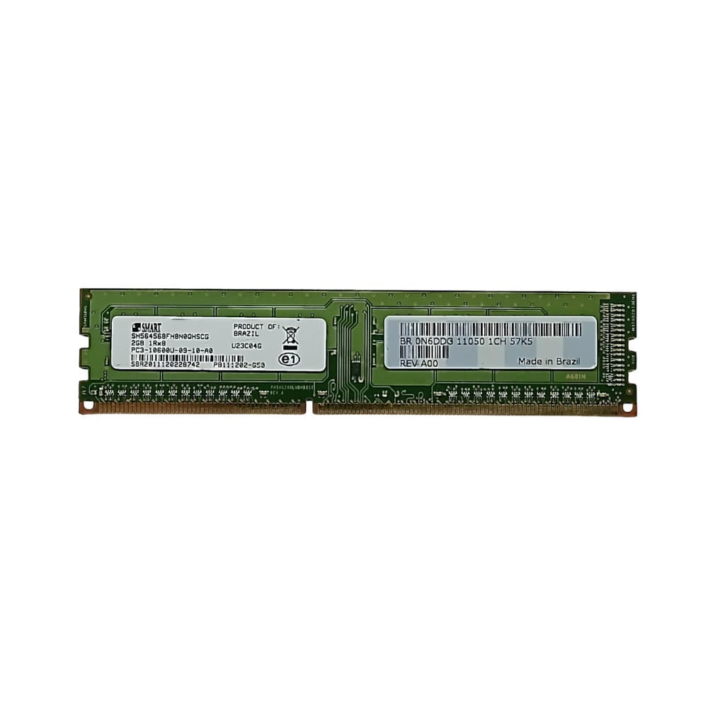 Memória Desk 2gb Ddr3 Pc3 1rx8 10600 (1333mhz) Smart