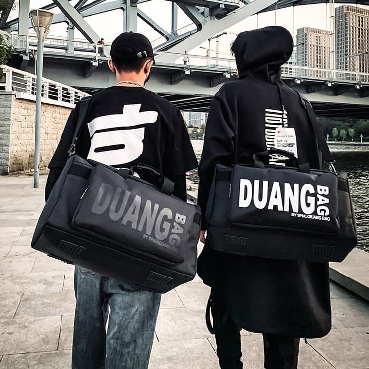 Street Wear saco de ginásio grande capacidade viagem esportes basquete futebol natação saco de treinamento bolsa de curt