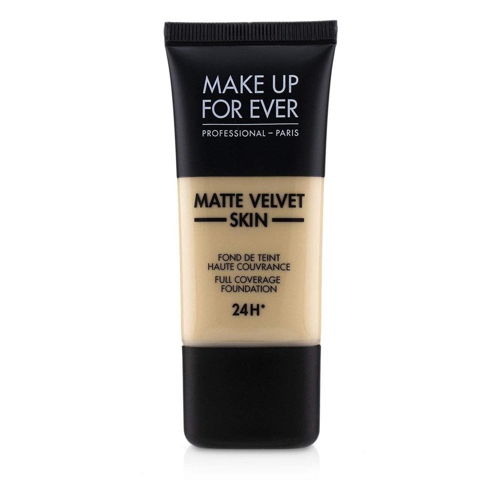 MAKE UP FOR EVER Base Matte Velvet Skin de Cobertura Total Y235 Bege Marfim