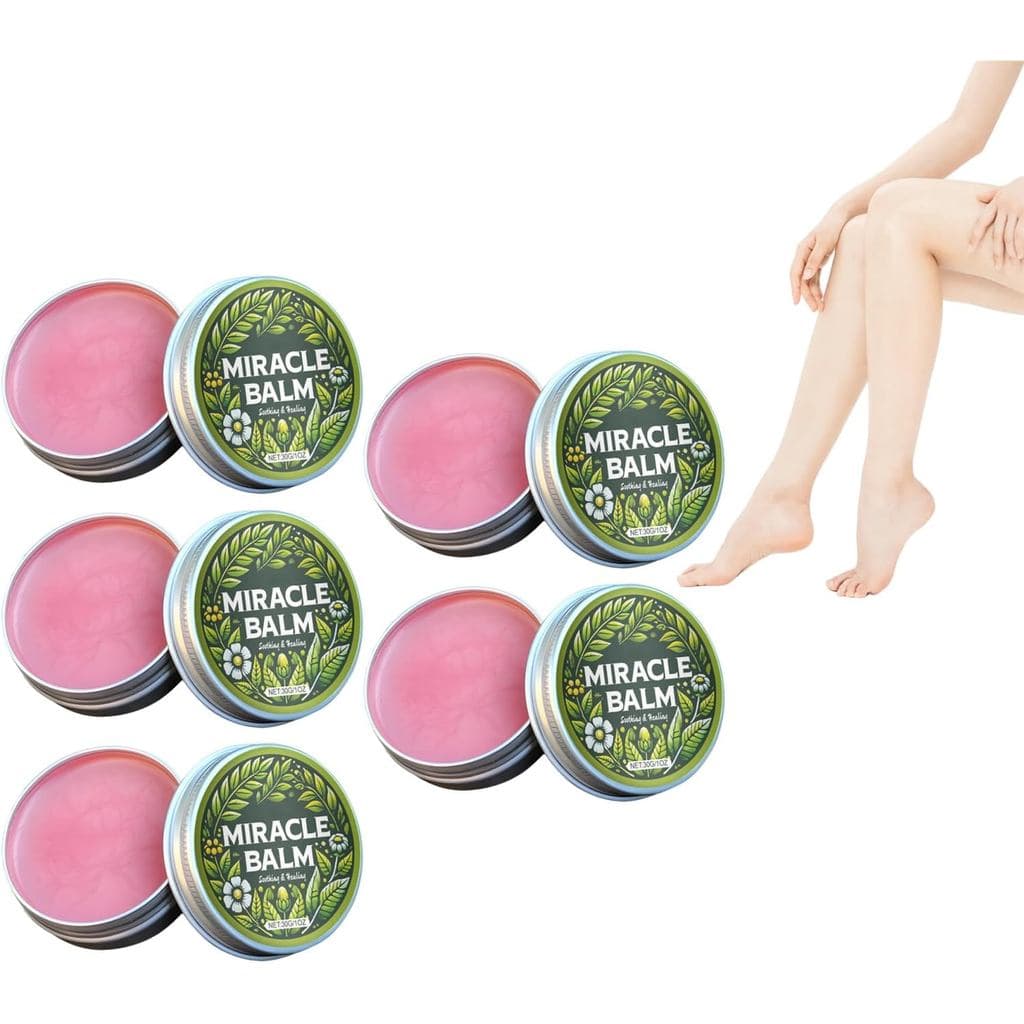 Bálsamo Milagroso Orgânico – Creme Terapêutico – Bálsamo Milagroso para Pernas Inchadas – Creme para Articulações das Pe