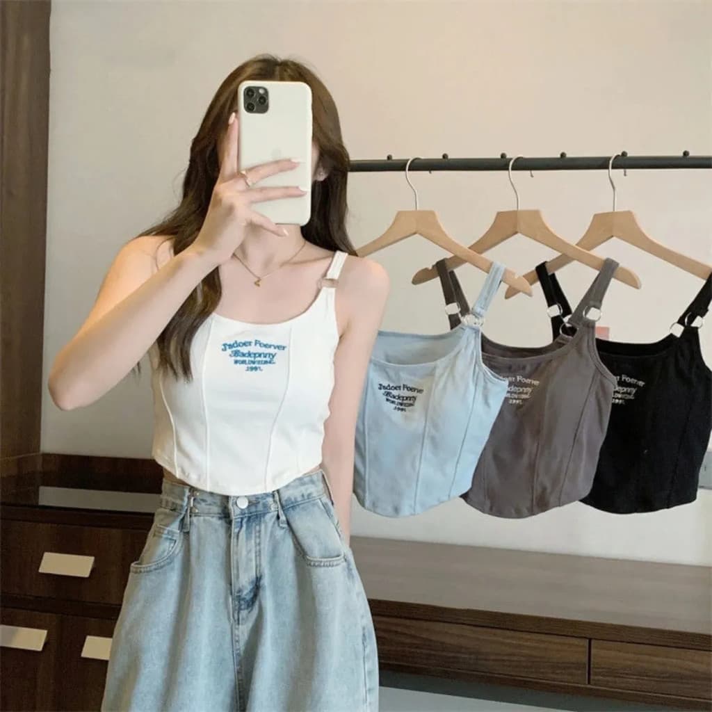 Novo puro desejo carta camisola feminina de uma peça copo fixo bonito volta longo exterior usar tubo topo feminino