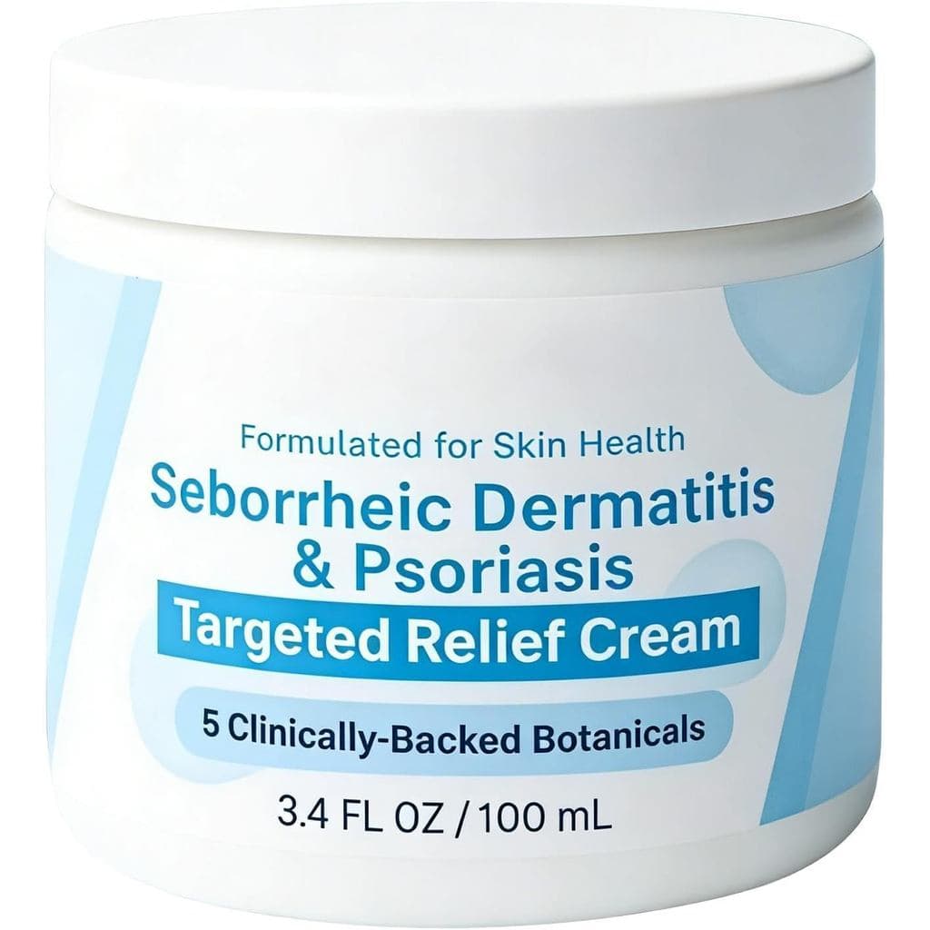 Creme Avançado para Tratamento de Dermatite Seborreica e Psoríase, 100ml, Creme Hidratante para Psoríase do Couro Cabelu