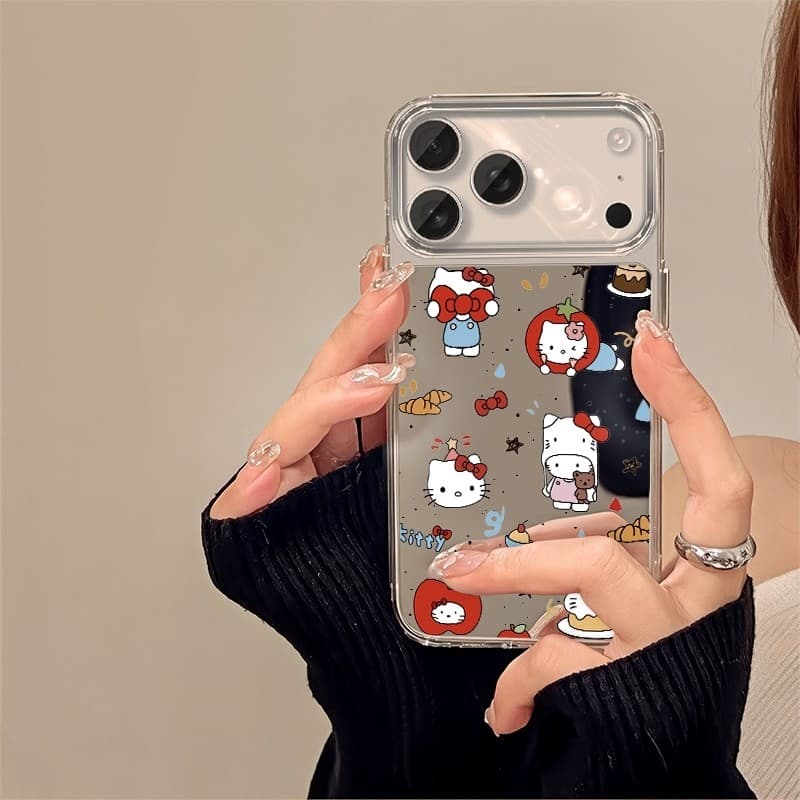 Capinha Samsung A56 Espelhada Feminina Luxo Anti Impacto TPU Macio S24 Ultra S23 A71 A55 A36 #145