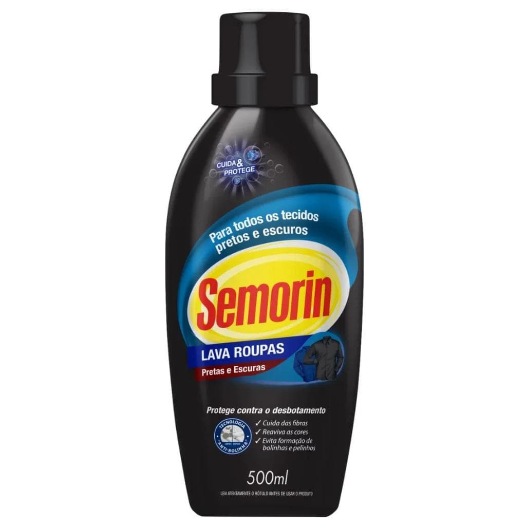 Lava Roupas Pretas e Escuras Semorin 500ml