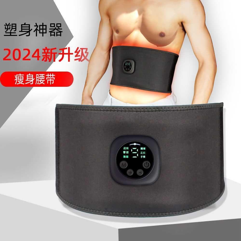 Cinto de comércio exterior EMS instrumento de exercício abdominal cinto adesivo muscular abdominal massagem Fitness ferr