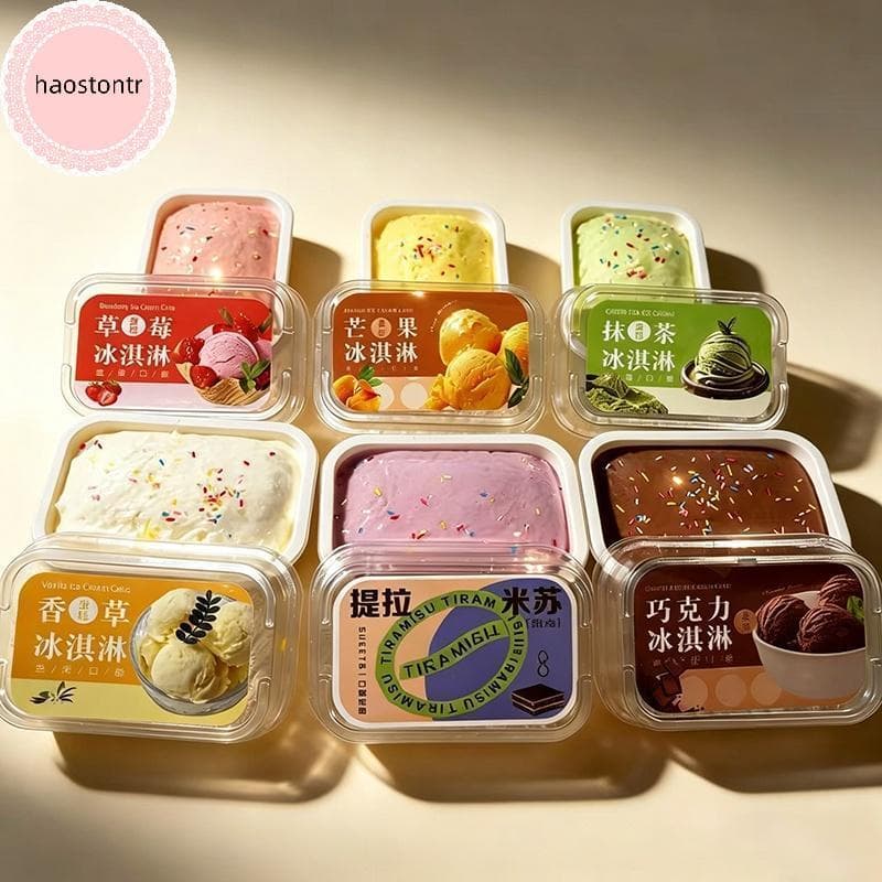 Haostontr Squishy Toy Sorvete Bolo 1 Pcs Lento Rising Diversão E Alívio Do Estresse Fidget Para Relaxar BR