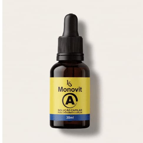 Monovit A Tônico Capilar 30ml Crescimento Do Cabelo Fortalecedor Antiqueda