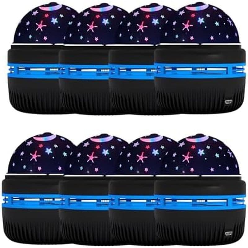 4 Pacote Estrela Projetor Luz Noturna Mini Led De Projeção Alimentado Por USB Para Festa Crianças E Iluminação Atmosfera