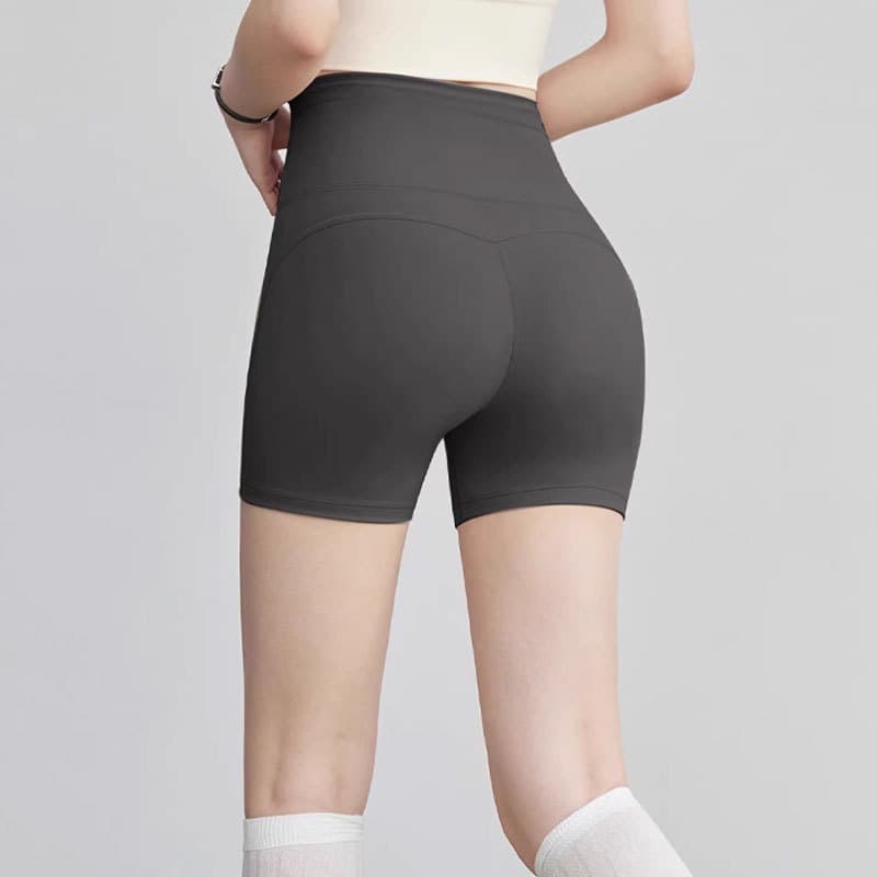 Shorts de Yoga Femininos 2026, Cintura Alta, Modeladores, para Corrida, Esportes, Ciclismo, Adequados para Uso ao Ar Liv