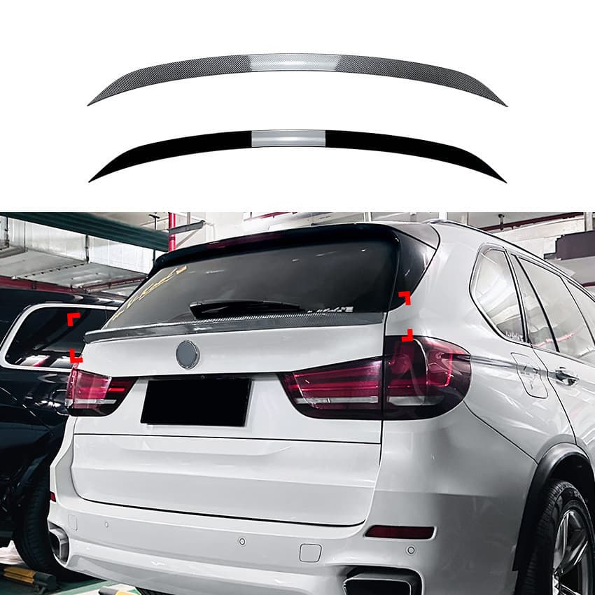 Adequado para BMW/X5 F15 2014-2018 asa traseira asa intermediária Spoiler modificação externa acessórios do carro acessó