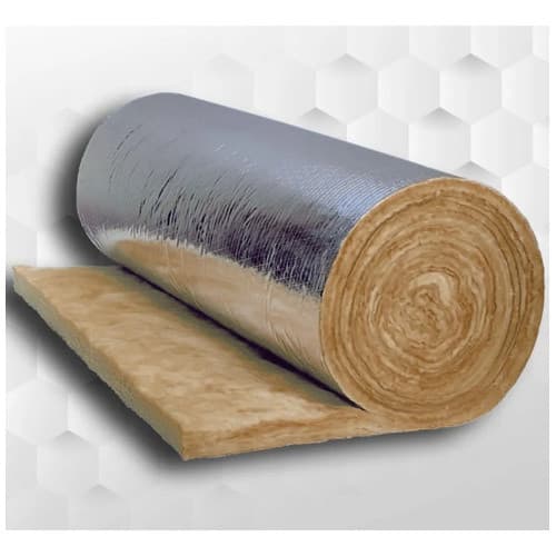 2 Lãs De Vidro Aluminizada Para Fogão E Forno