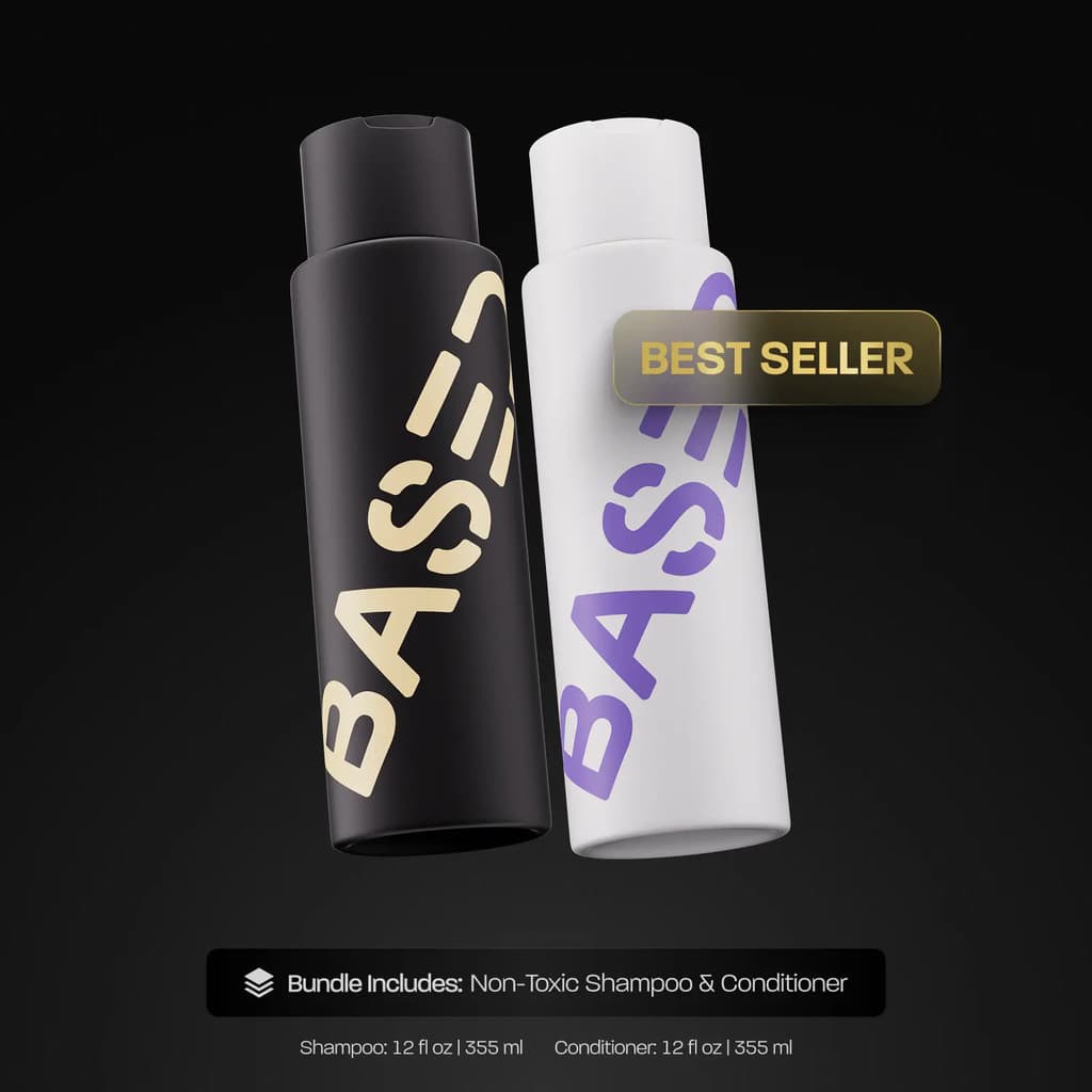 BASED Shower Duo |   Shampoo + Condicionador |   Limpeza Profunda, Hidrata, Cuida do Couro Cabeludo, Aumenta o Volume |