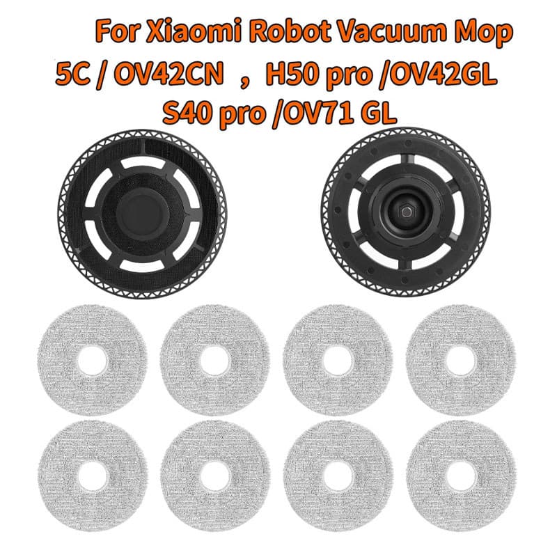 Para Xiaomi 5C/ OV42CN / H50 pro / OV42GL / S40 pro Mop Pano Titular Peças De Reposição Bandeja