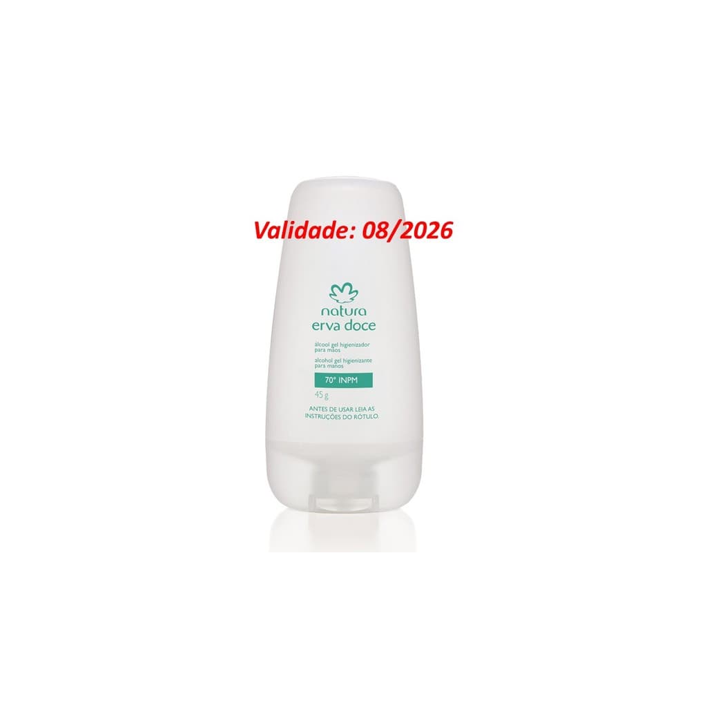 Gel higienizador para as Mãos Erva Doce 70 INPM 45g - Natura