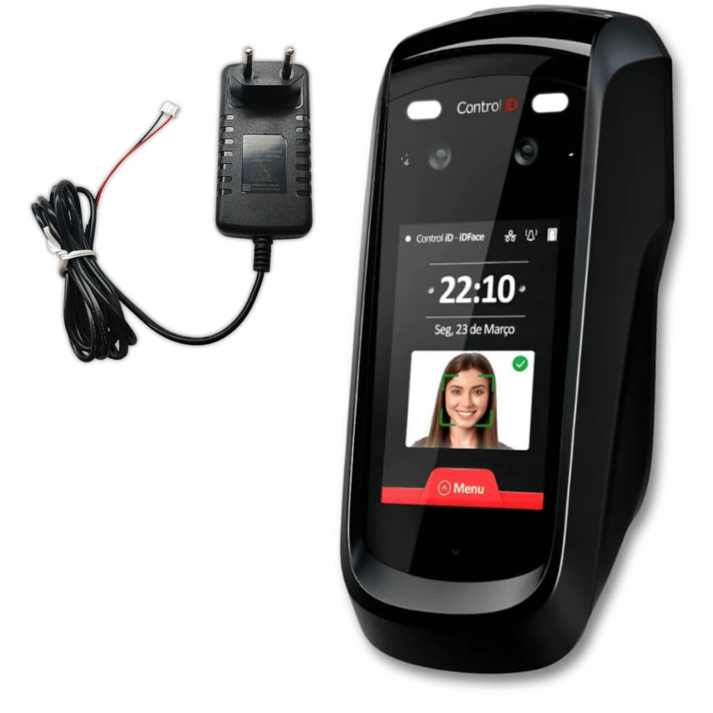 Relógio de Ponto Facial Control iD iDFace Ponto