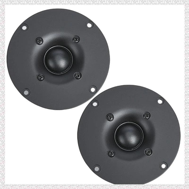 (Otgl) 2 Unidades De Alto-Falante Tweeter De 4 Polegadas 8 Ohm 60W HIFI Filme De Seda Cúpula Áudio Agudo Para Transmissã