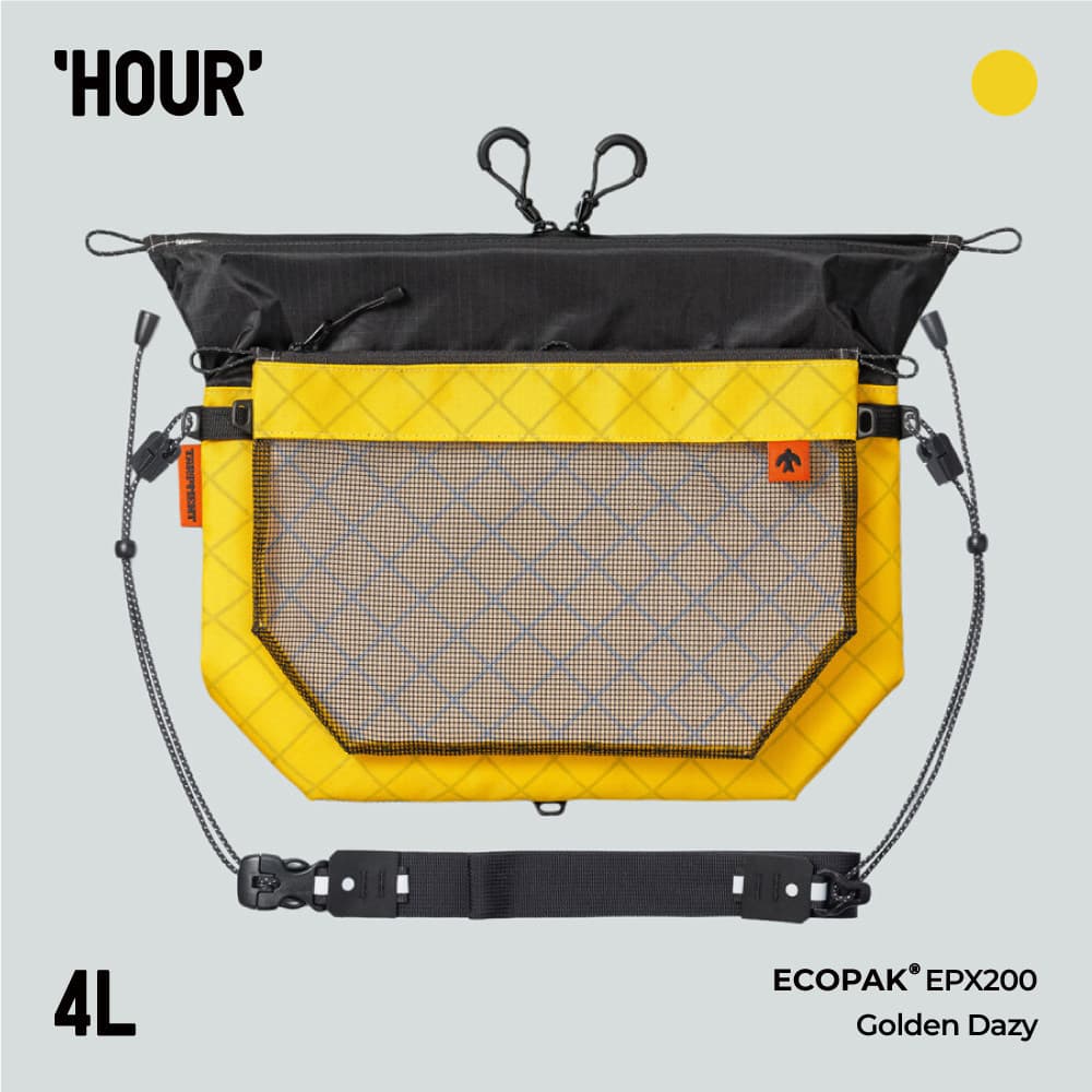 TARPMENT 4L HORA SOCOche Asuka Bolsa de Ombro Camping Ciclismo Bolsa Caminhadas Bolsa de Ombro Leve Viagem