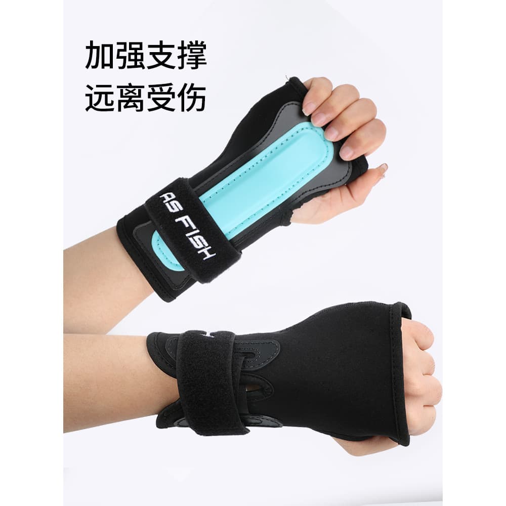 Protetor de pulso de esqui Protetor de mão Folheado Equipamento de proteção de esqui Adulto Meninos Meninas Crianças Equ