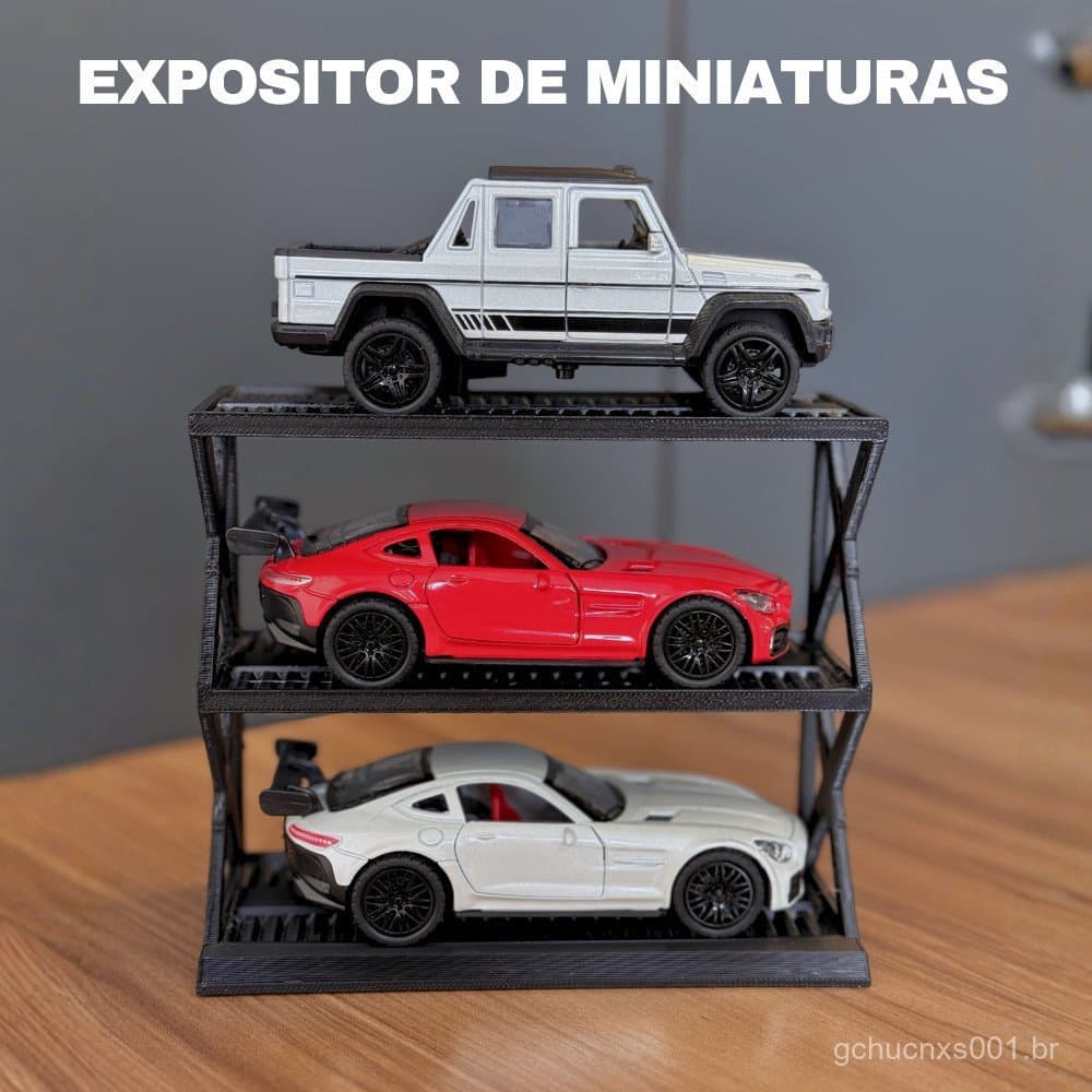 Expositor Nicho Carrinho Miniatura 1/32 Suporte Brinquedo Estante Porta Carrinho Mesa Parede Hot WHEELS