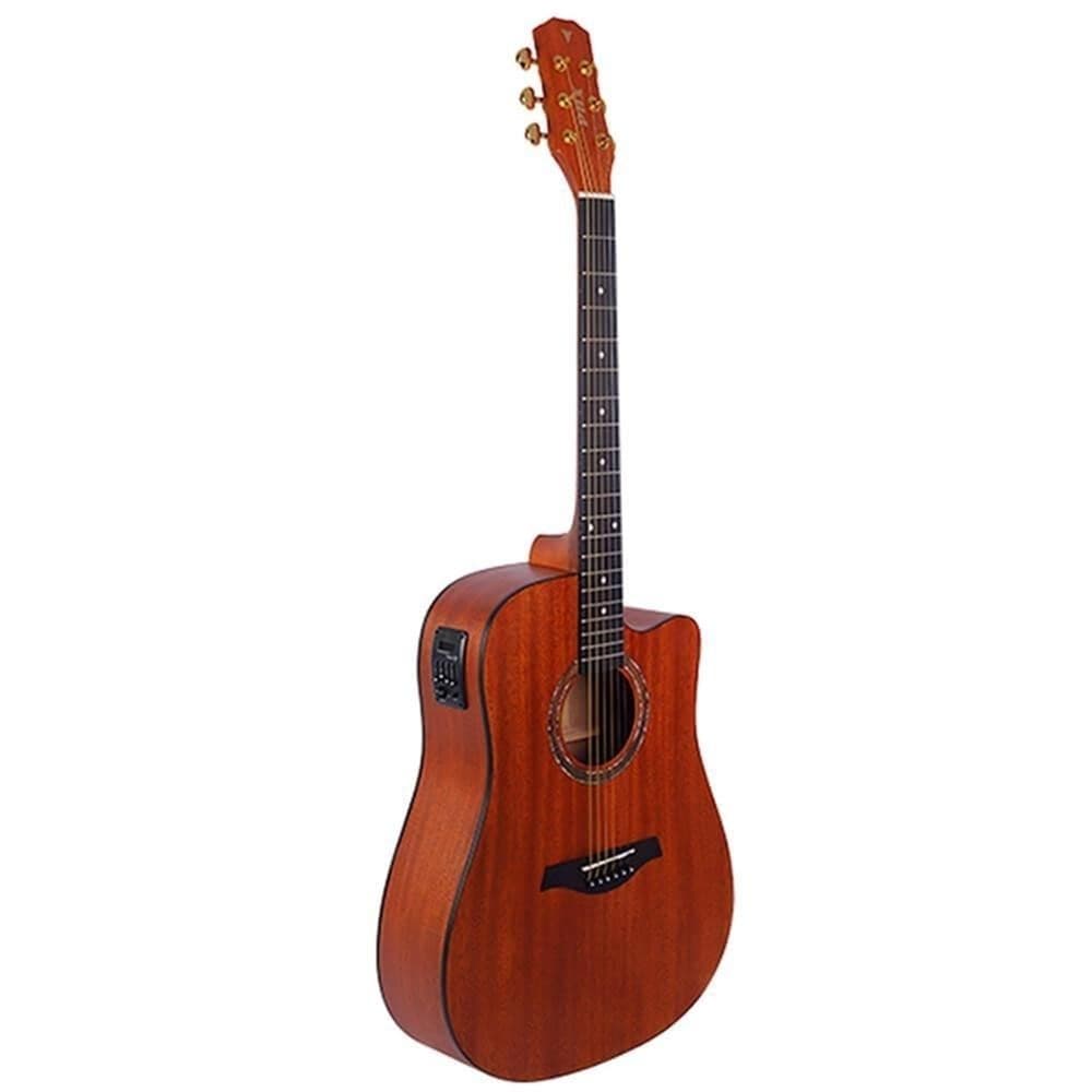 VIOLAO PHX DREADNOUGHT CUTAWAY ACO ELETRICO MAHOGANY SF-199 MA