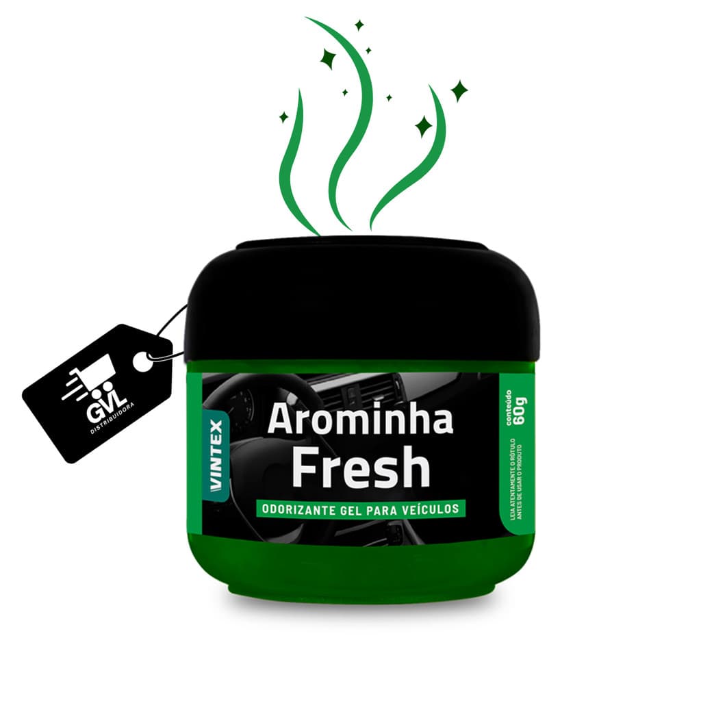 Arominha Cheirinho Gel Fresh 60g - Vintex