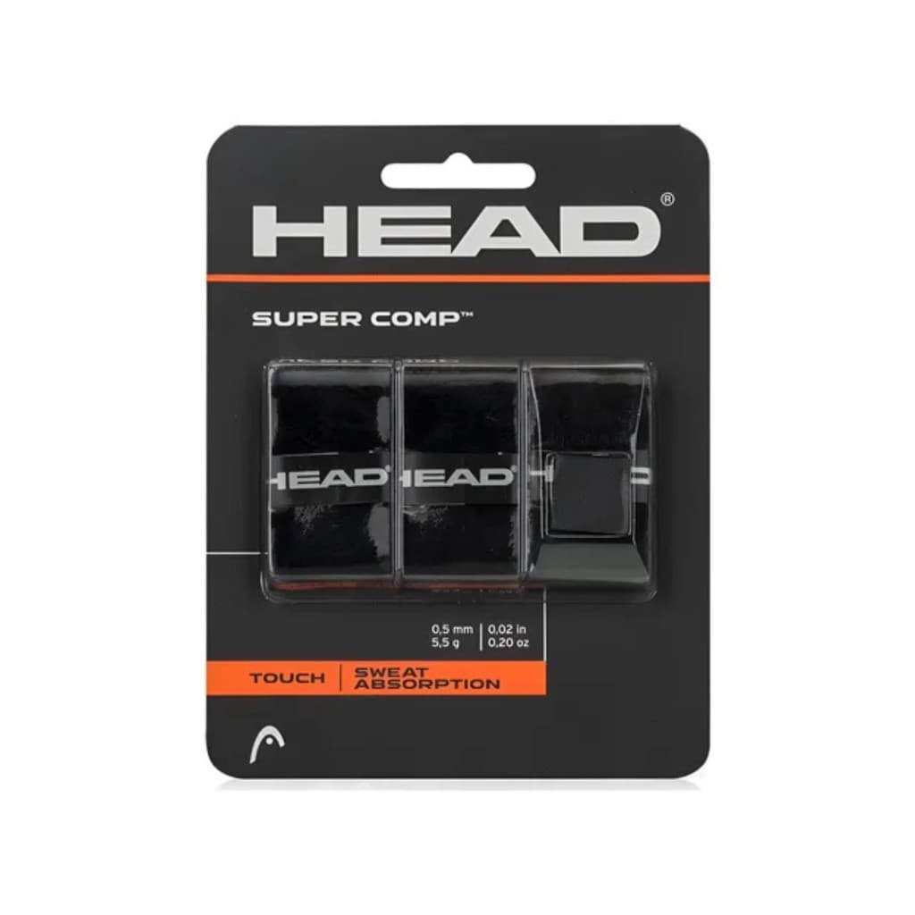 Overgrip para raquete Super Comp tamanho unico - cor: preto