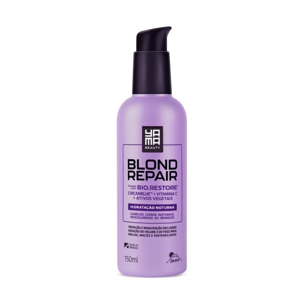 Hidratação Noturna Blond Repair 150ml Yamá