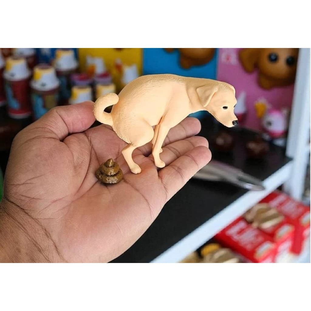 Cachorro Caramelo Cocô Decoração Divertida Para Toda Casa 3D