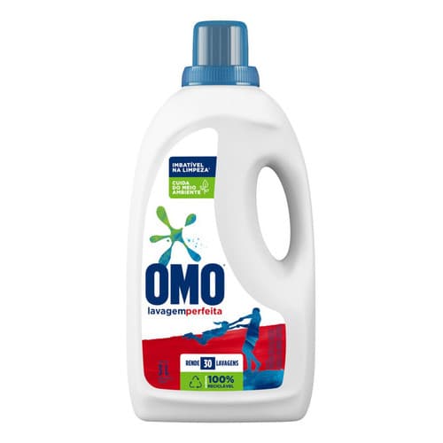 Lava Roupas Omo Liquido Lavagem Perfeita Multiação 3 Litros