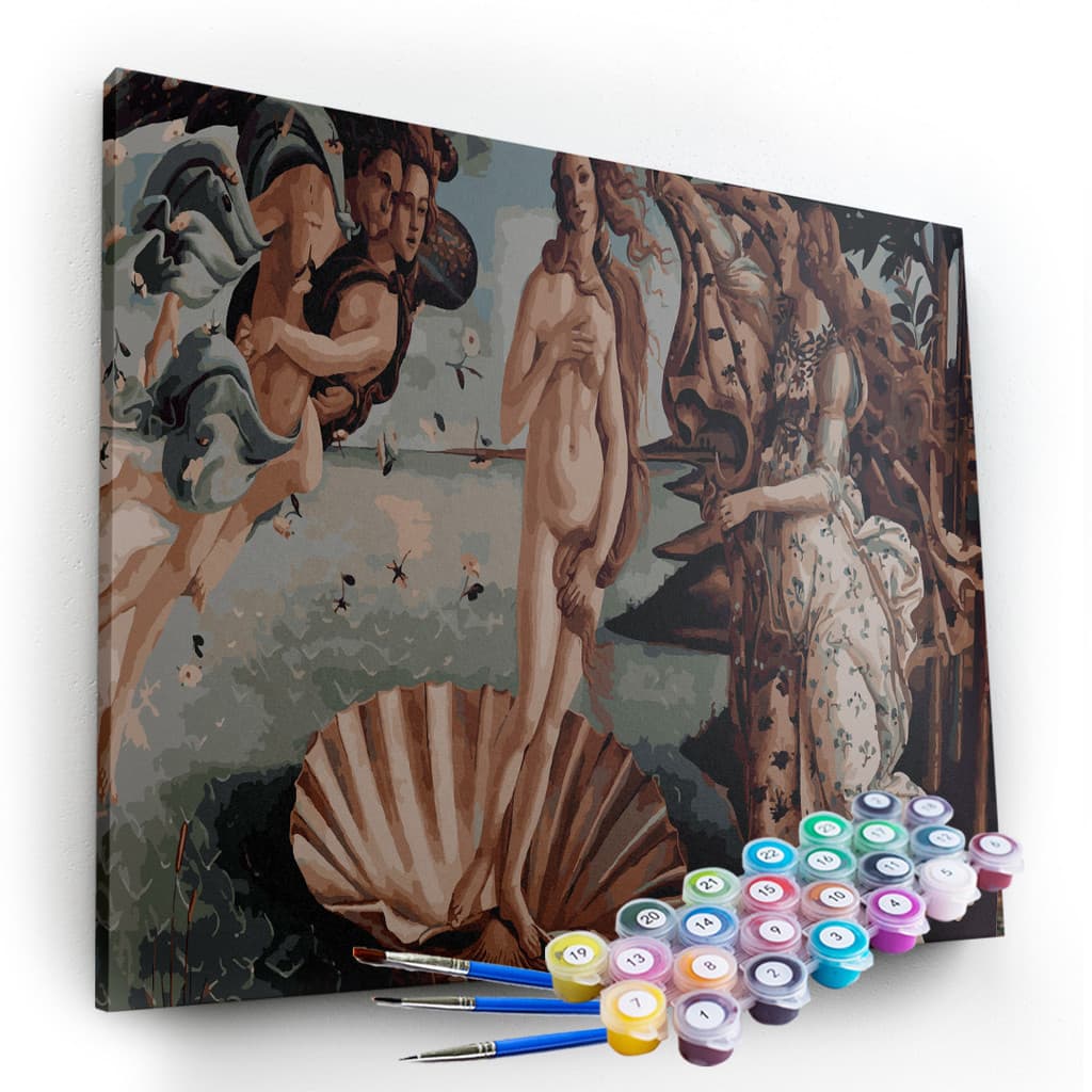 Kit Pintura Terapêutica - O nascimento de Vênus
